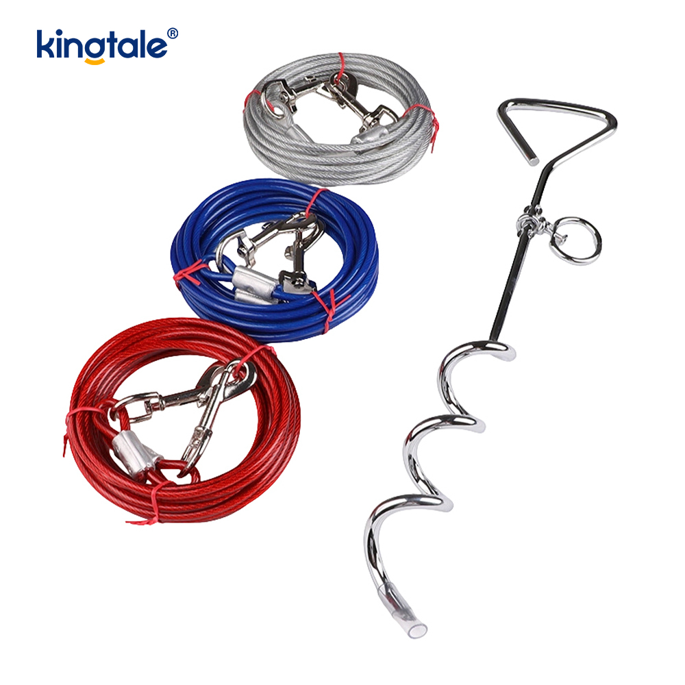 Kabel za vezivanje psa i kolac