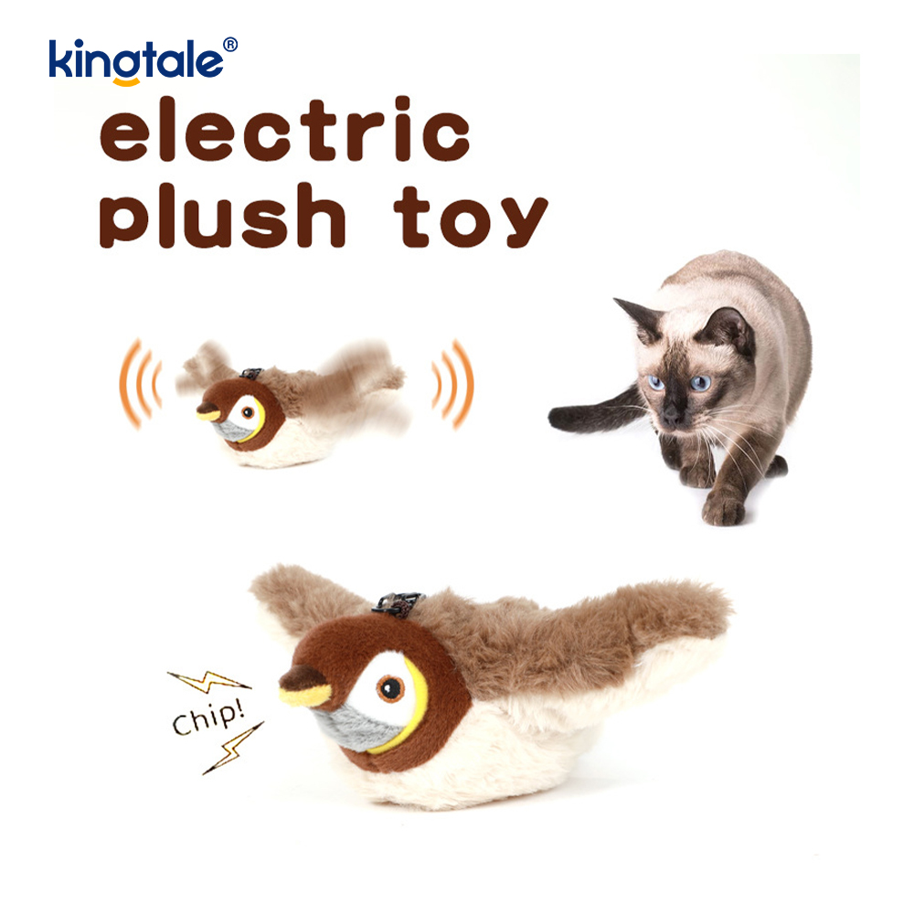 Simulacija Sparrow Pet plišana igračka za sve pasmine Cat Kicker Catnip Toys Sparrow