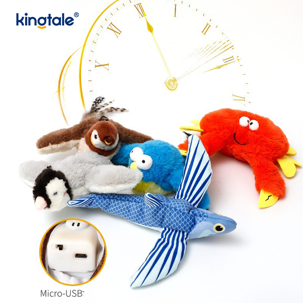 Simulacija Sparrow Pet plišana igračka za sve pasmine Cat Kicker Catnip Toys Sparrow