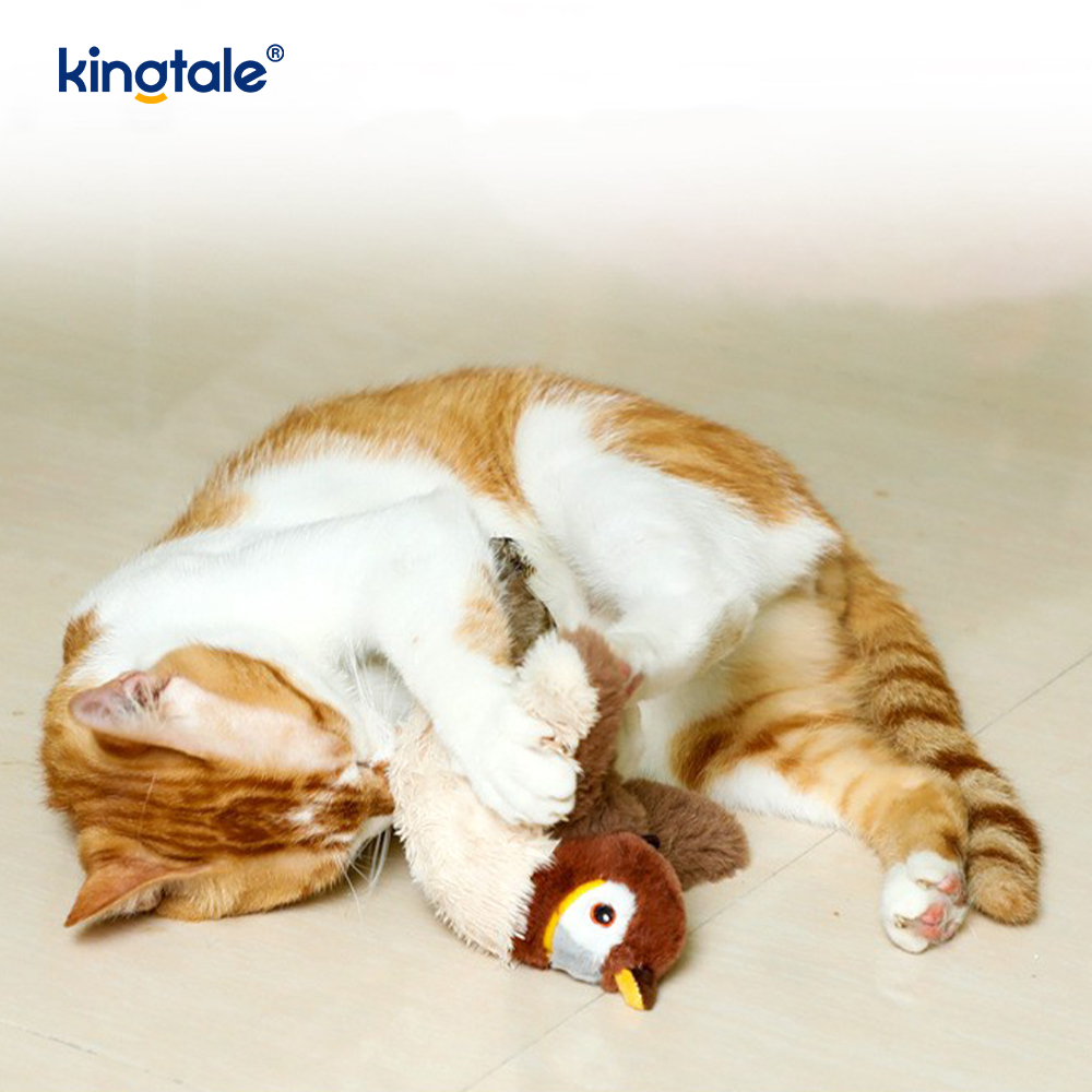 Simulacija Sparrow Pet plišana igračka za sve pasmine Cat Kicker Catnip Toys Sparrow