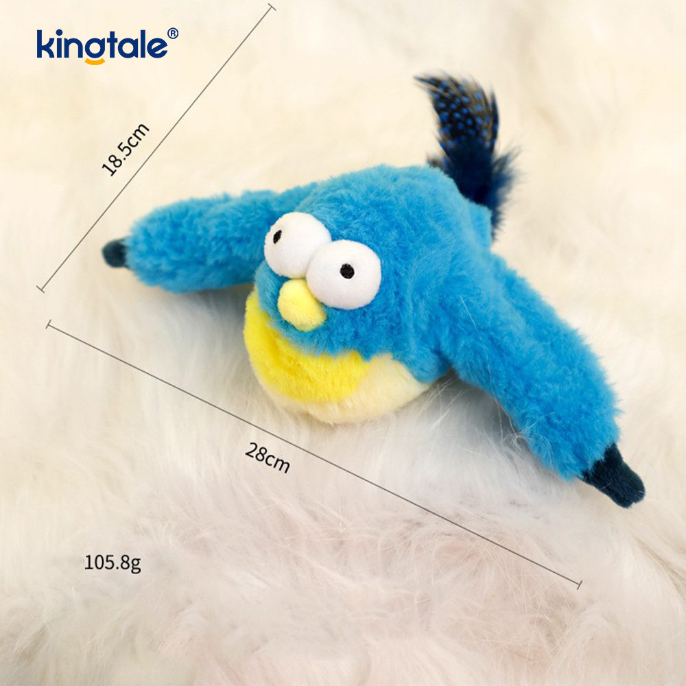 Simulacija Sparrow Pet plišana igračka za sve pasmine Cat Kicker Catnip Toys Sparrow