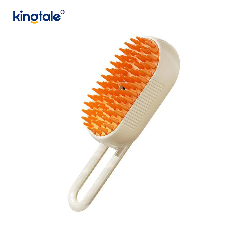 Parna četka za mačke 3 u 1 Steamy Pet Brush Silikonski masažni češalj za skidanje dlake za pse