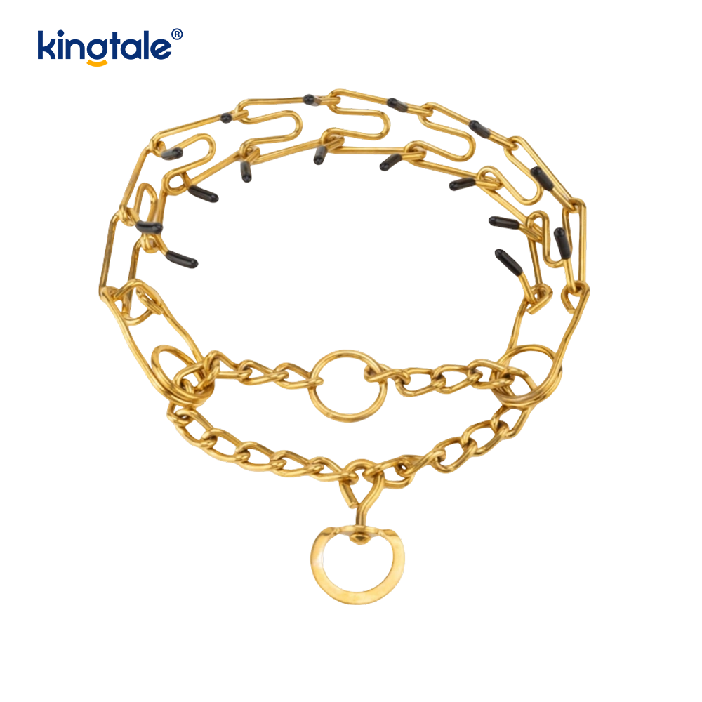 Pet Pinch Choke Collars Ogrlica za dresuru pasa s metalnim zupcima od ugljičnog čelika