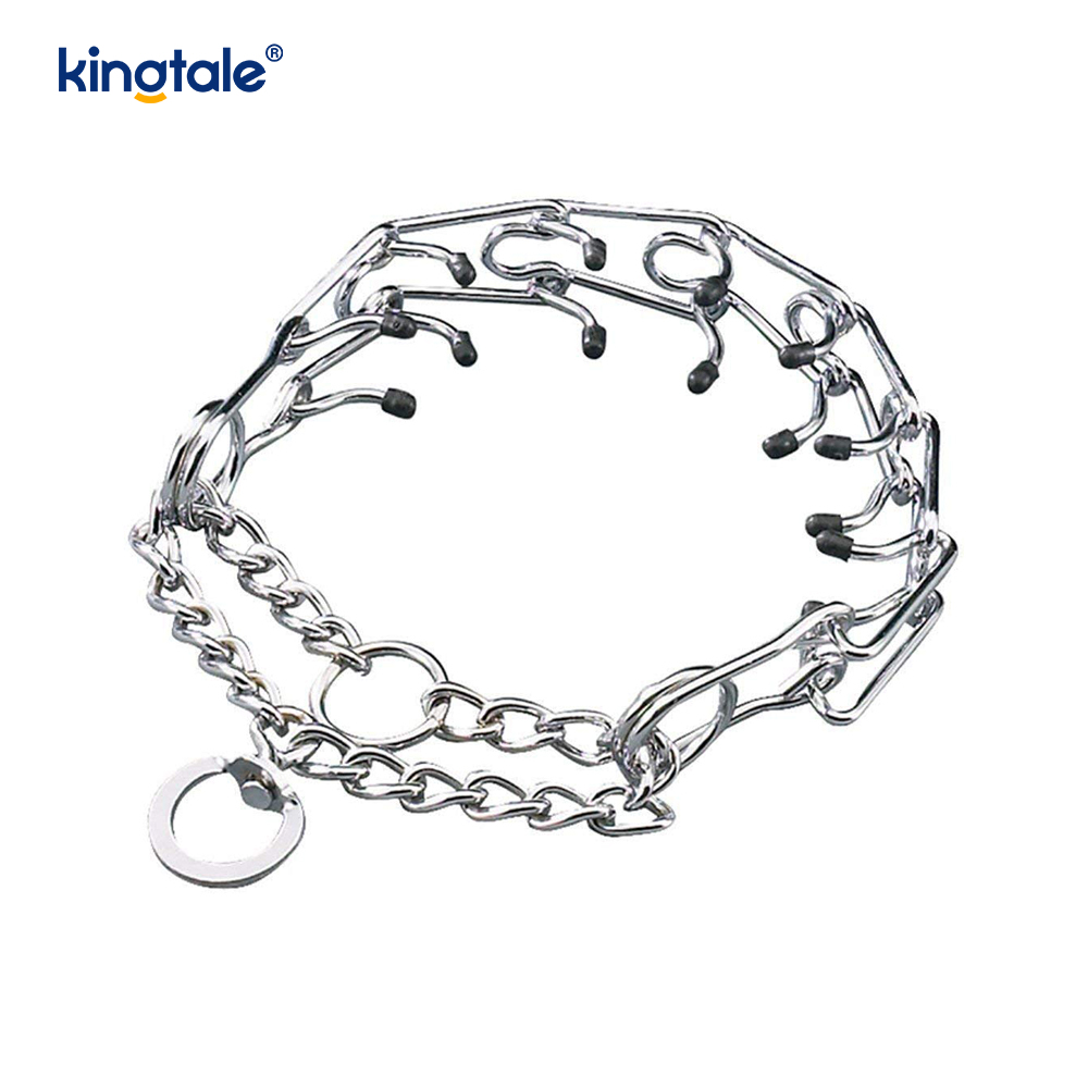 Pet Pinch Choke Collars Ogrlica za dresuru pasa s metalnim zupcima od ugljičnog čelika
