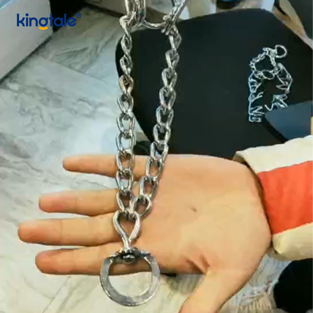 Pet Pinch Choke Collars Ogrlica za dresuru pasa s metalnim zupcima od ugljičnog čelika