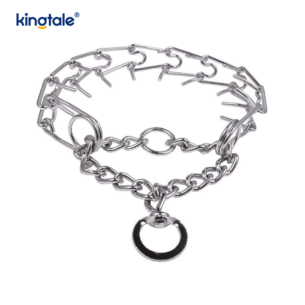 Pet Pinch Choke Collars Ogrlica za dresuru pasa s metalnim zupcima od ugljičnog čelika