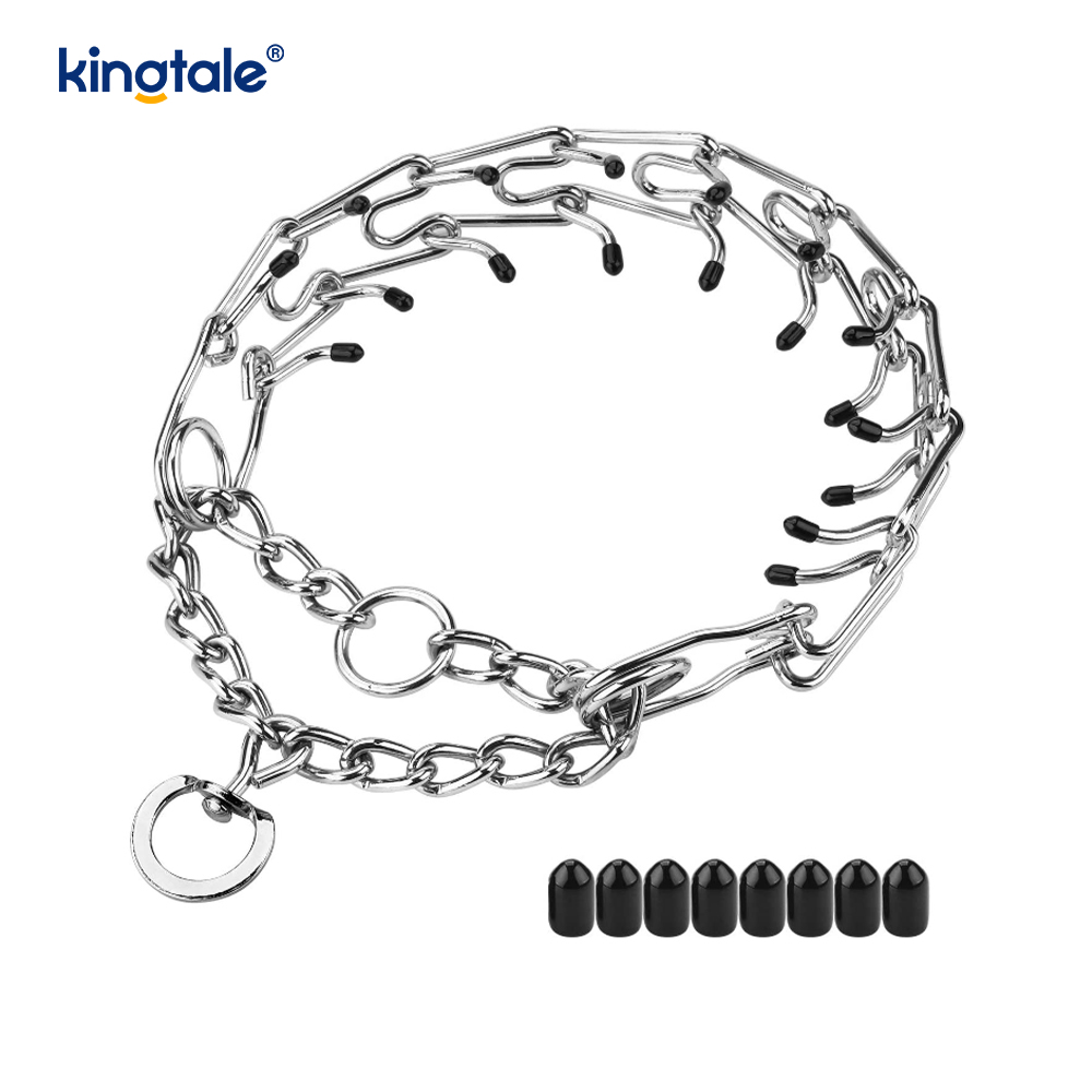Pet Pinch Choke Collars Ogrlica za dresuru pasa s metalnim zupcima od ugljičnog čelika