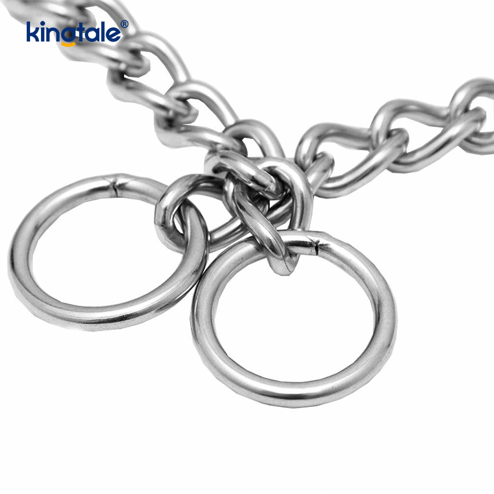 Metal Training Dog Choke Collar Slip P Chain Heavy Chain For Dogs