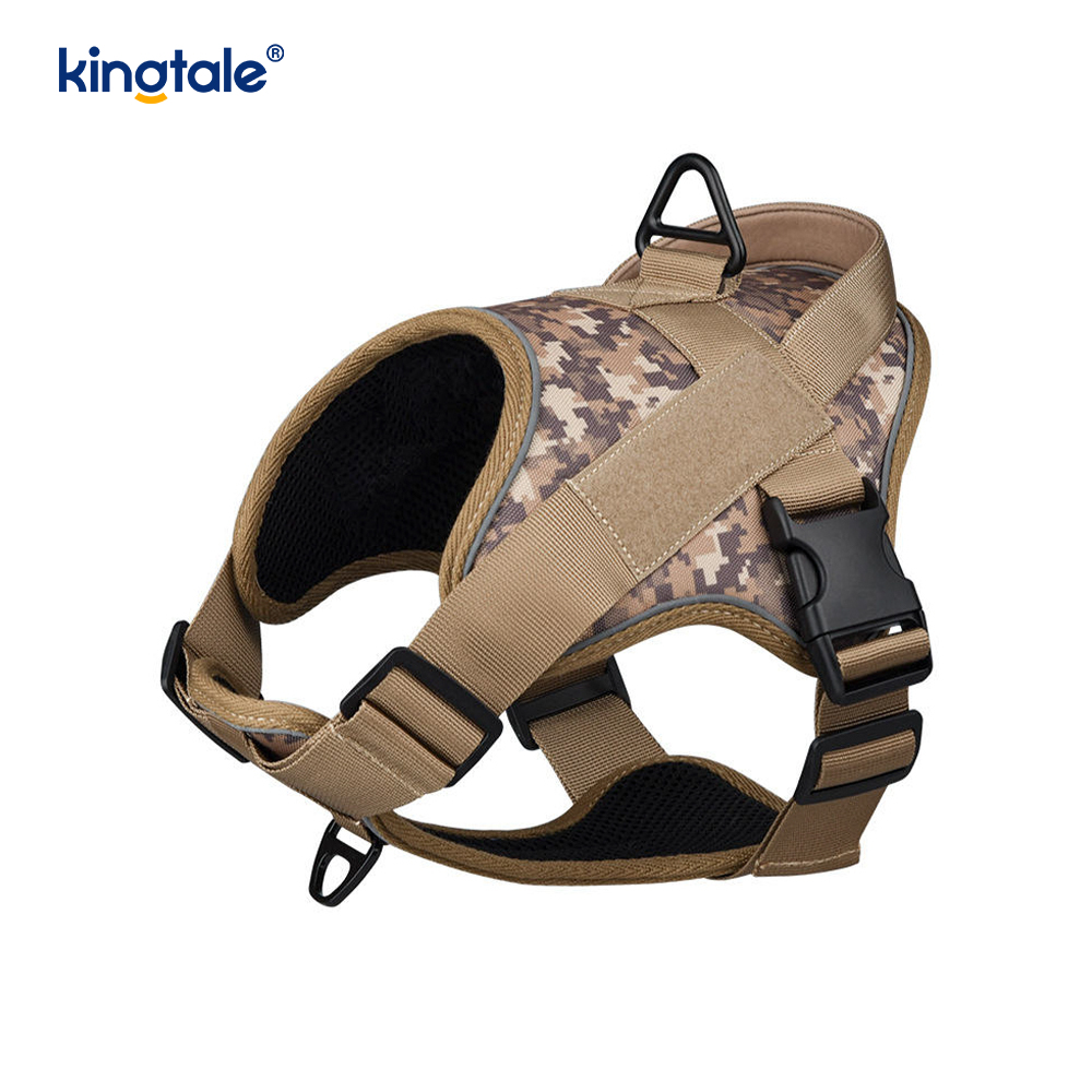 Heavy Duty Tactical No Pull Podesivi reflektirajući prsluk za pse