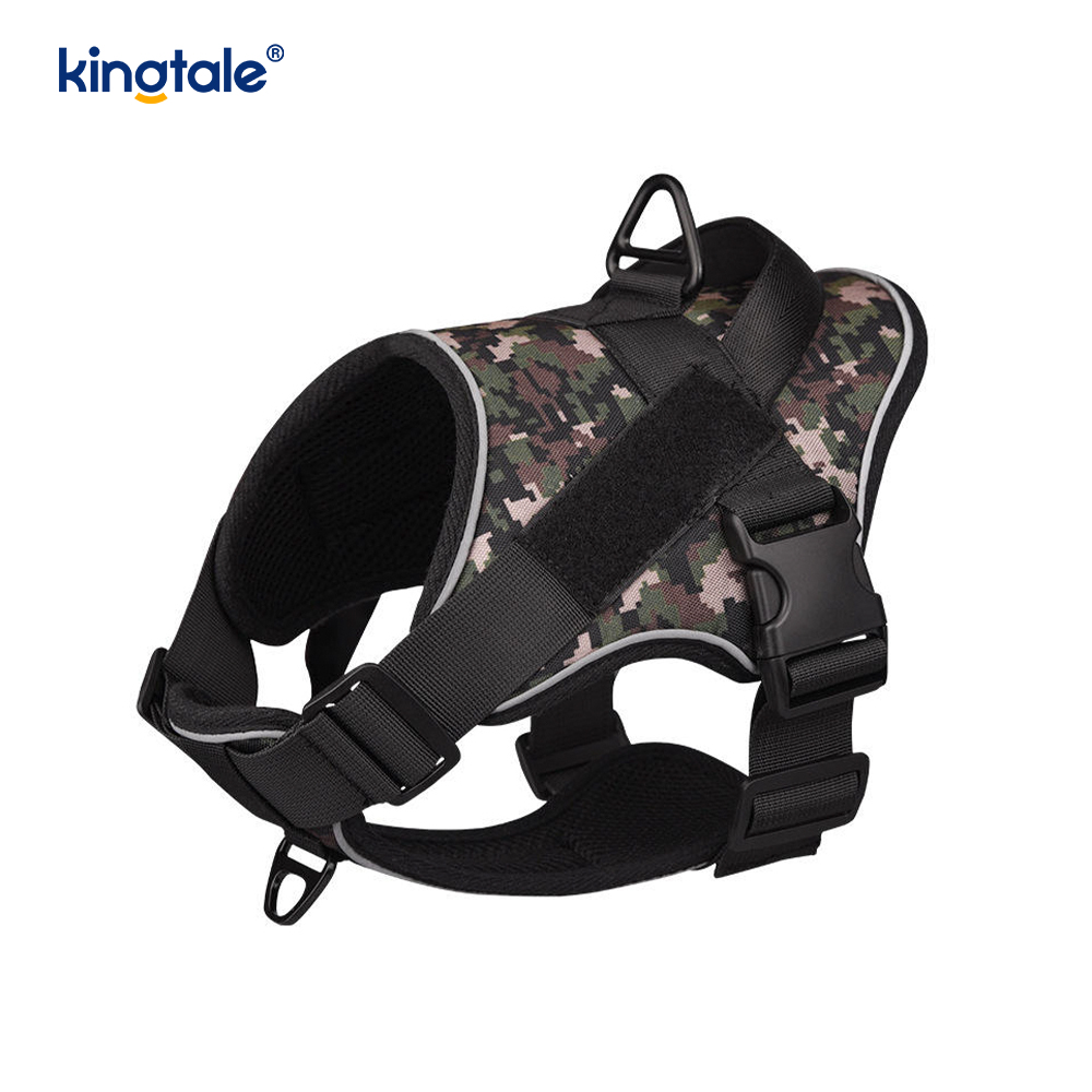 Heavy Duty Tactical No Pull Podesivi reflektirajući prsluk za pse