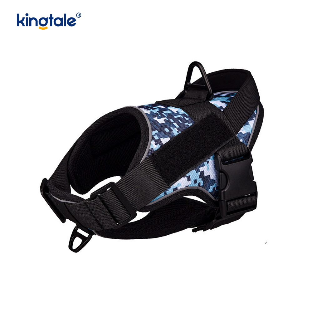 Heavy Duty Tactical No Pull Podesivi reflektirajući prsluk za pse