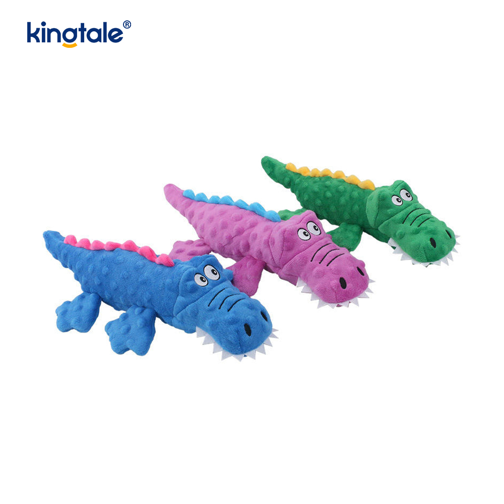 Crocodile Voice Plišana igračka za žvakanje za psa