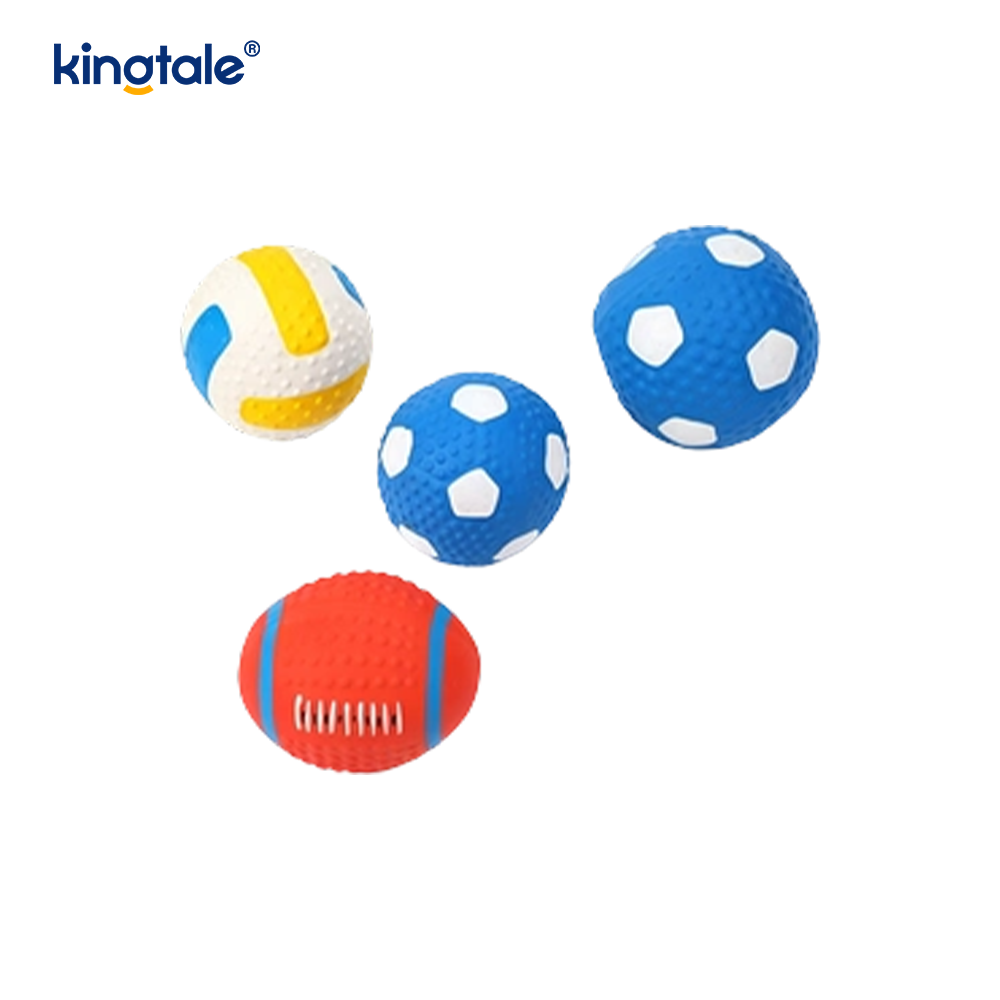 Squeaky igračke za kućne ljubimce od lateksa (nogomet, nogomet, odbojka)